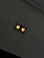 Plafondlamp met 2 spots (NIEUW €200!), Ophalen, Metaal of Aluminium, Nieuw, Led