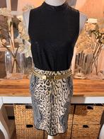 Chique Beige-Grijze leo-rok Marc Cain, 38-40/M/nr4, ZGAN., Kleding | Dames, Maat 38/40 (M), Ophalen of Verzenden, Zo goed als nieuw