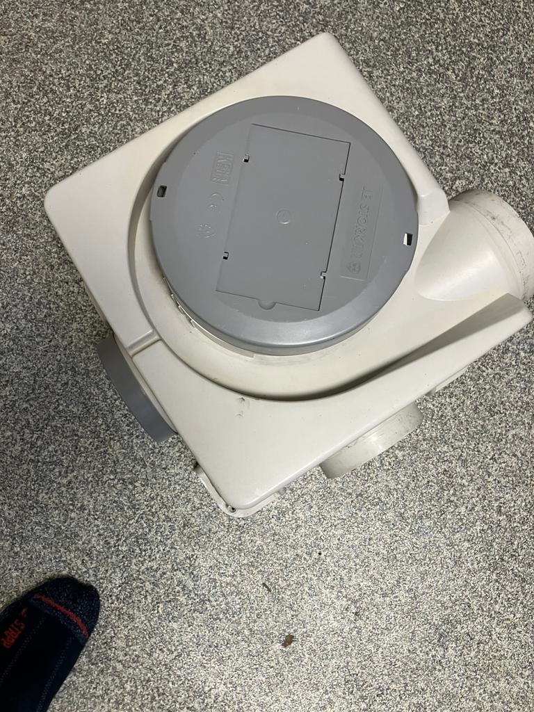 Stork air mechanische ventilatie afzuiging, Ophalen of Verzenden, Gebruikt, Ventilator en Afzuiger