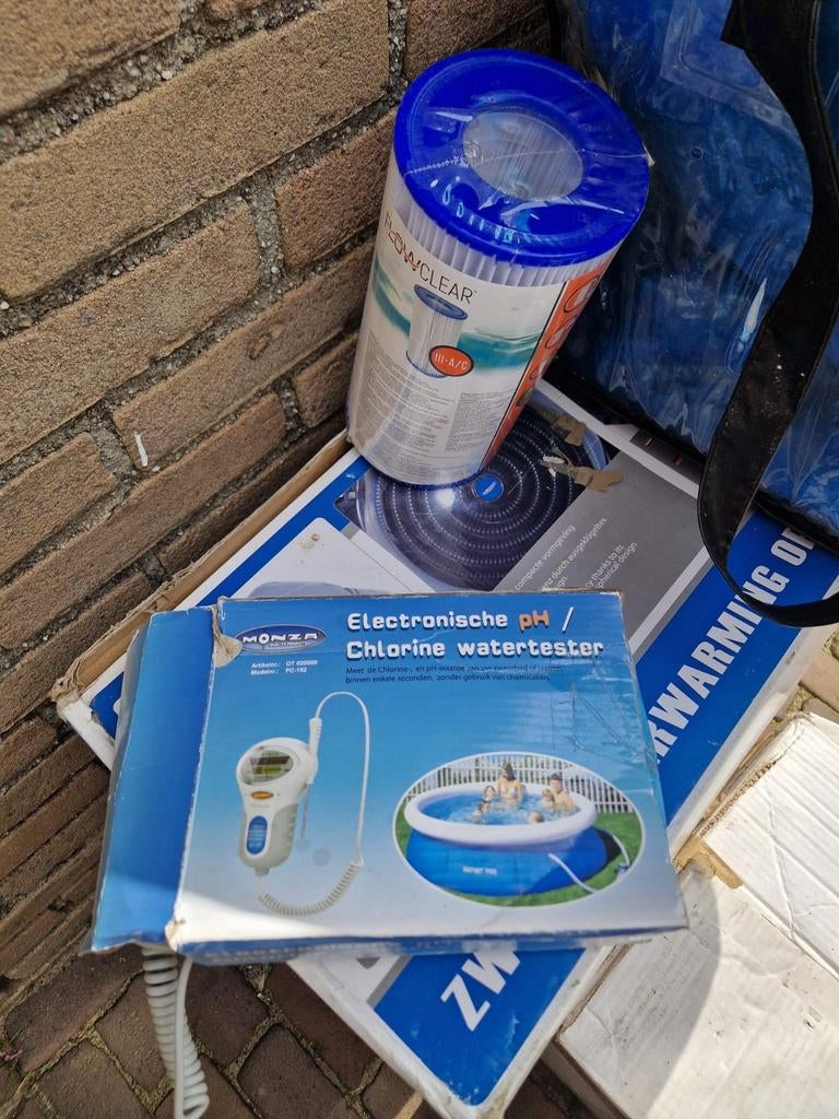 Zwembad accessoires: filter, tester, verwarming, Ophalen, Gebruikt, Filter