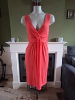 Caroline Biss koraal oranje jurk mt 38, Maat 38/40 (M), Verzenden, Oranje, Zo goed als nieuw