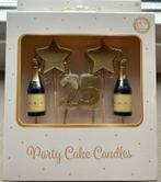 Taartkaarsen 25 jaar - Party Cake Candles, Ophalen of Verzenden, Nieuw, Versiering, Verjaardag