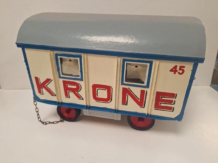 Grote 1 op 18 circus krone wagen, Verzamelen, Overige Verzamelen, Ophalen of Verzenden