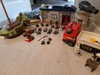 Set met veel playmobil, Ophalen of Verzenden, Gebruikt, Complete set