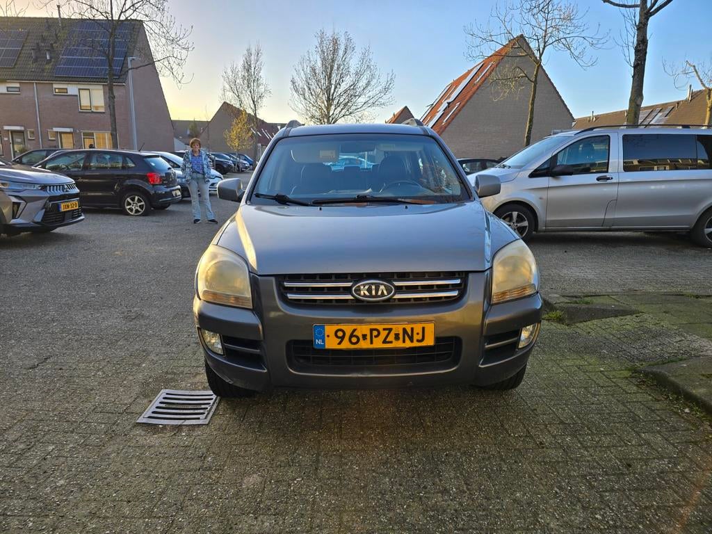Kia Sportage 2.0 2WD 2005 Grijs, Auto's, Kia, Particulier, Sportage, ABS, Airbags, Airconditioning, Centrale vergrendeling, Cruise Control