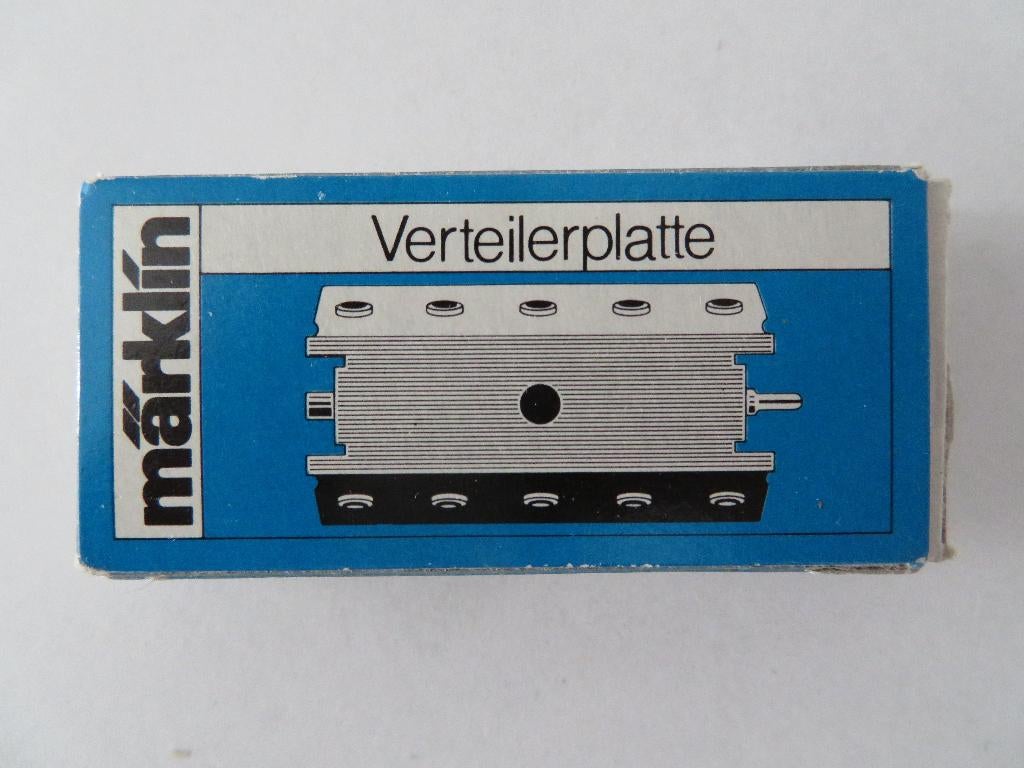 Märklin 7209 - Verteilerplatte (8 stuks), Gebruikt, Gelijkstroom of Wisselstroom, Overige typen, Ophalen of Verzenden