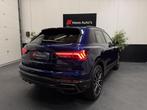 Audi Q3 45 TFSI e S edition|Matrix|Keyless|Ambiance|20"|Vol!, Gebruikt, Met garantie (alle), Blauw, Hybride Elektrisch/Benzine