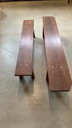 Bankjes boekenrek vintage, Ophalen, Gebruikt