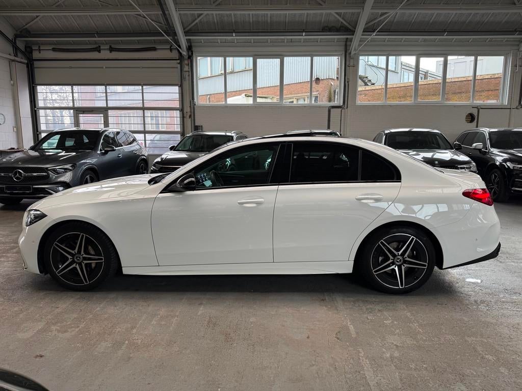 Mercedes-Benz C-klasse 300 AMG Line, Automaat, 4 cilinders, 259 pk, Wit