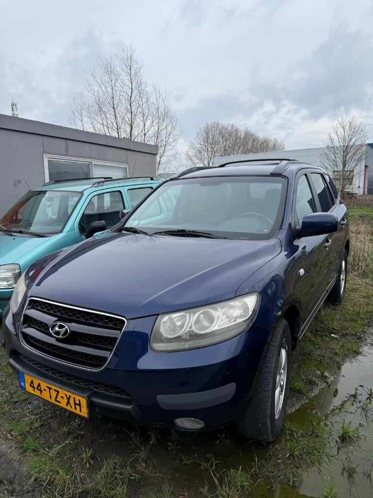 Hyundai Santa Fe 2.7 2WD 7-ST 2007 Blauw, Voorwielaandrijving, Santa Fe, 2000 kg, Blauw