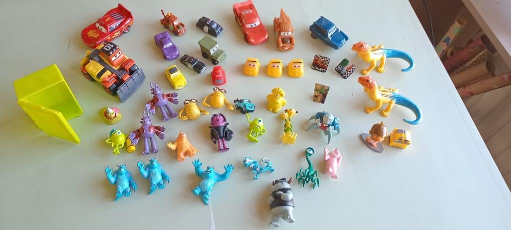 Disney Pixar Poppetjes: Monsters Inc. & Cars Figuren, Ophalen of Verzenden