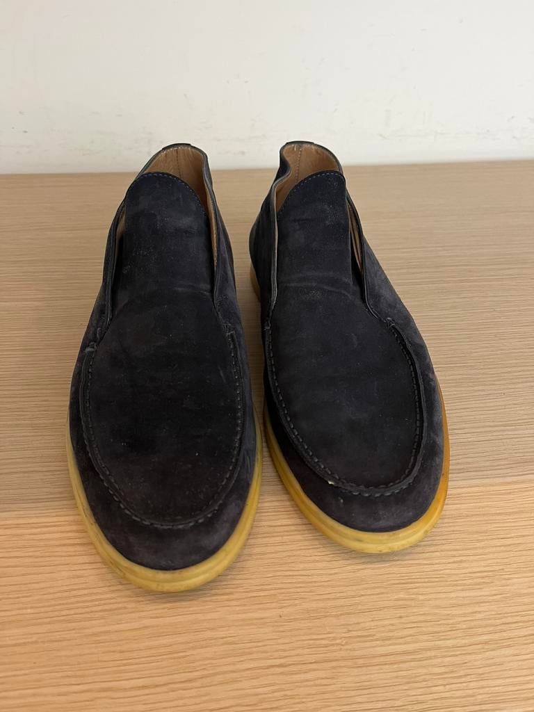 Loro Piano open walk ankle boot, Loafers, Blauw, Ophalen of Verzenden, Zo goed als nieuw