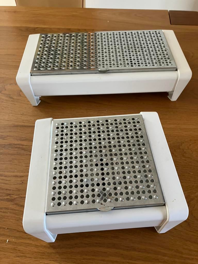 Rechauds, Ophalen of Verzenden, Metaal, Wit, Overige typen