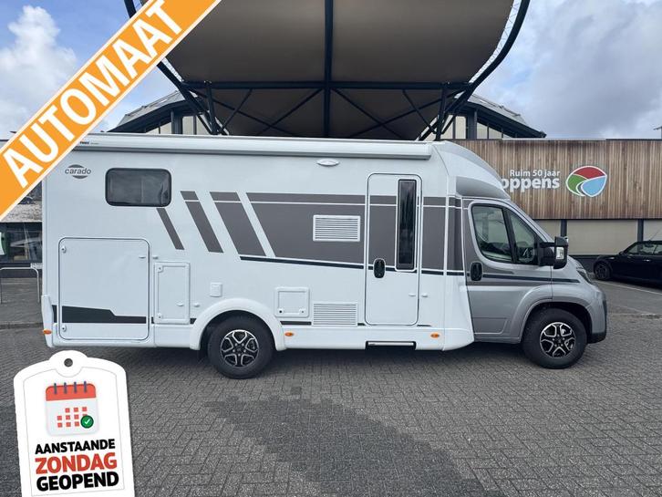 Carado T338 PRO+ Automaat € 3.000,- KORTING!!!, Caravans en Kamperen, Campers, Bedrijf, tot en met 4, Half-integraal, Carado, Fiat