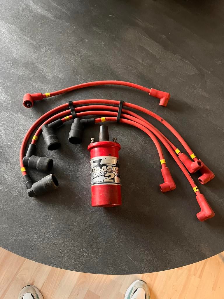 Volvo 440-460-480 Bobine + kabels, Ophalen of Verzenden, Gebruikt, Volvo