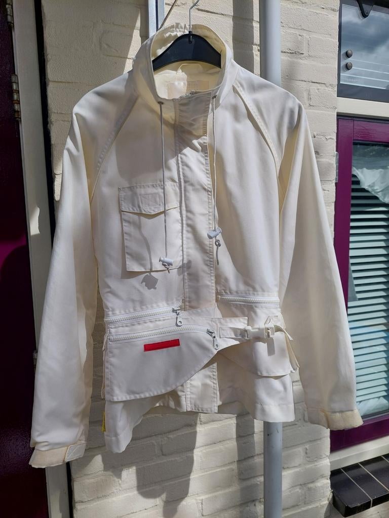 Mt S 36 Vero Moda crèmewit jasje met veel zakjes, apart !, Verzenden, Vero Moda, Wit, Maat 36 (S)