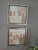 Twee unieke werken van  annemette.hylleborn, Antiek en Kunst, Kunst | Schilderijen | Modern, Ophalen of Verzenden