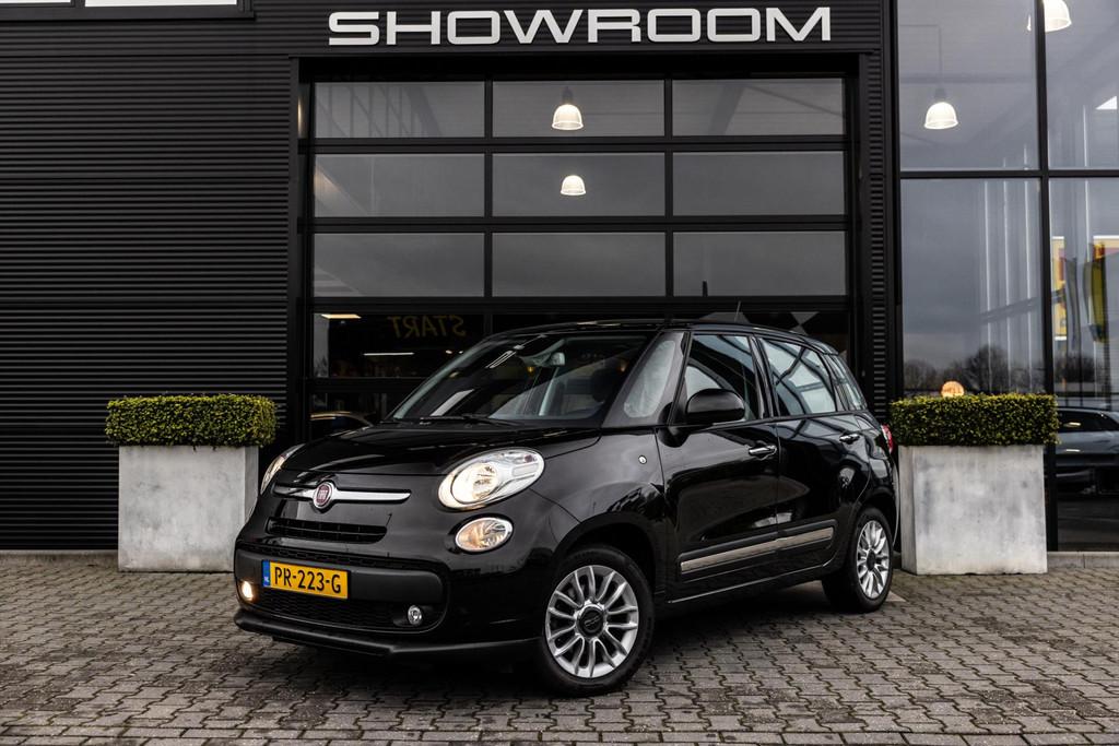 Fiat 500 L 0.9 TwinAir Lounge, 105 PK NL auto, Glasdak, Crui, Auto's, Fiat, Stof, Gebruikt, Zwart, Origineel Nederlands