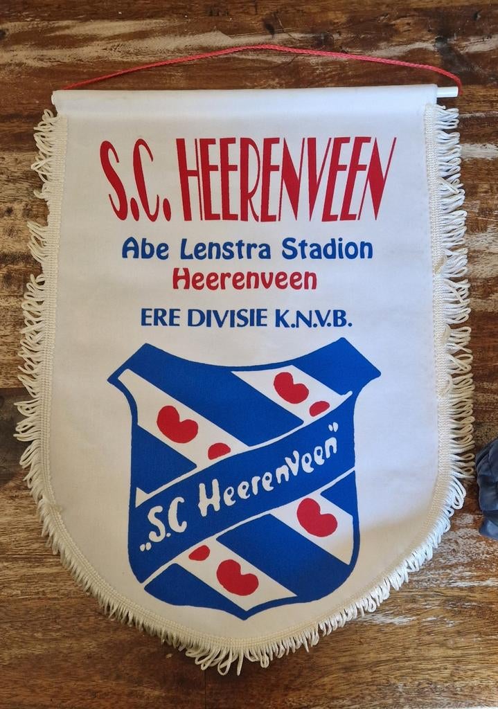 SC Heerenveen vaantje, Ophalen of Verzenden, Gebruikt, Overige binnenlandse clubs, Vaantje of Sjaal