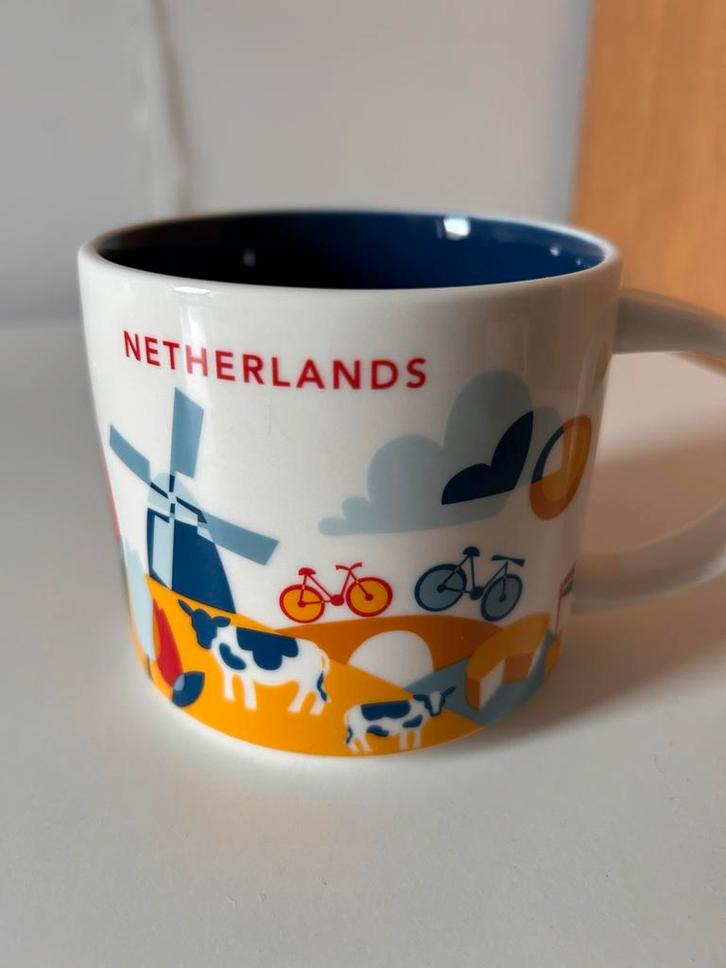 Starbucks You Are Here Collection Mok Nederland, Huis en Inrichting, Keuken | Servies, Zo goed als nieuw, Kop(pen) en/of Schotel(s)