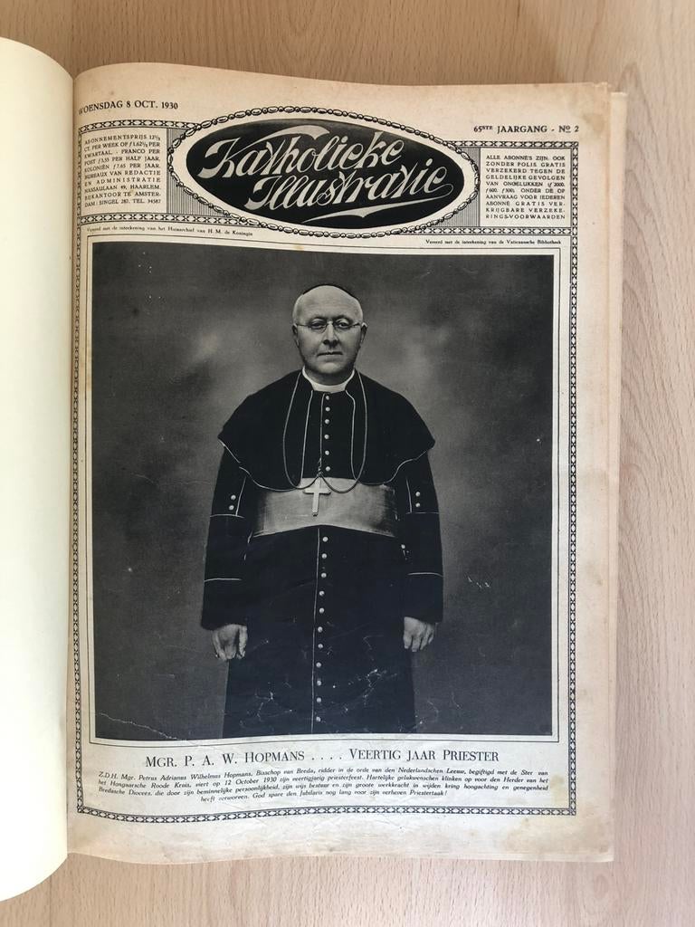Samen gebonden katholieke illustratie 1930/, Verzamelen, Tijdschriften, Kranten en Knipsels, Ophalen of Verzenden, 1980 tot heden