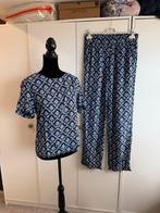 Elvira tweedelige set maat M/L, Kleding | Dames, Maat 38/40 (M), Blauw, Ophalen of Verzenden, Zo goed als nieuw