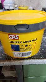 Sps unitex mat muurverf gemengd in Silver Moss., Ophalen, Nieuw