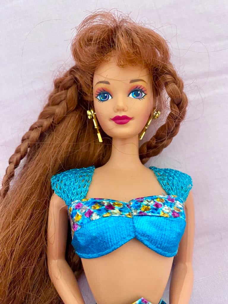 Jewel Hair Mermaid Midge Barbie Mattel jaren 90s, Ophalen of Verzenden, Zo goed als nieuw, Pop