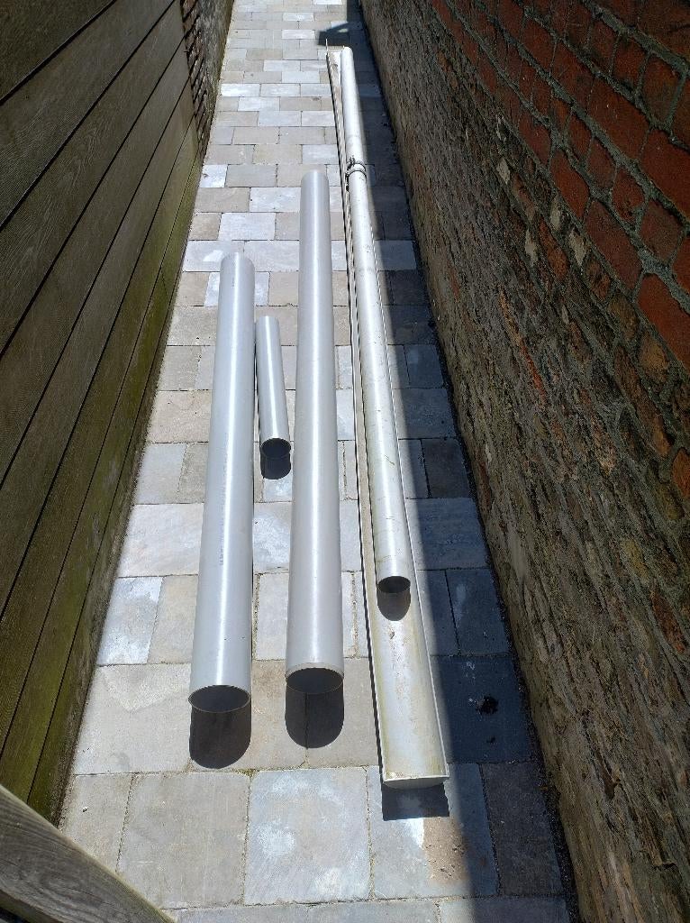 Hemelwaterafvoer en Regenpijp onderdelen, Doe-het-zelf en Verbouw, Ophalen, Gebruikt, Pvc, 2 tot 4 meter