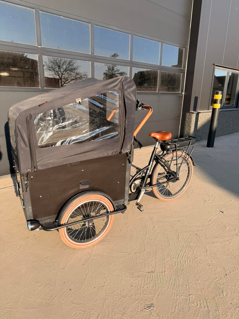 Velora City Bakfiets, 4 kinderen of meer, Gebruikt, Huif, Ophalen