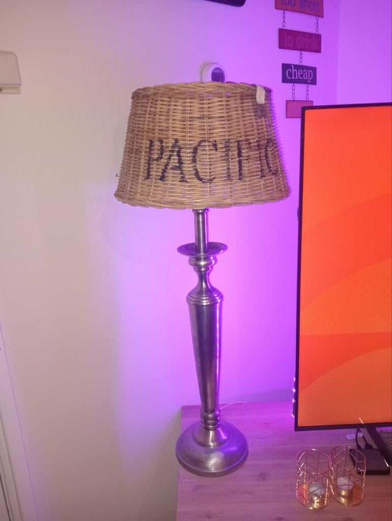 Riviera Maison staande lamp, Ophalen of Verzenden, Zo goed als nieuw, 150 tot 200 cm