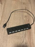 USB Hub - 7 Poorten, Ophalen, Zo goed als nieuw, 1 GB of minder