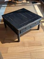 Chinese theetafel, kleur zwart/ bruin, Ophalen