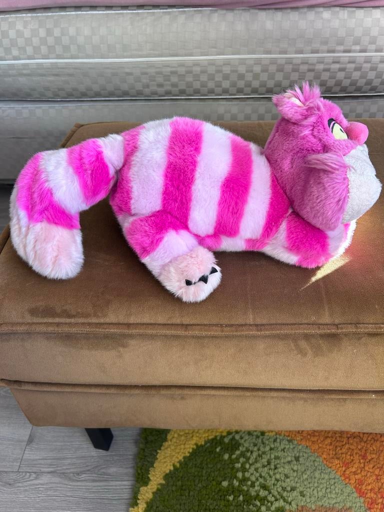 Originele Disney Cheshire Cat Knuffel - Alice in Wonderland, Verzamelen, Ophalen of Verzenden, Zo goed als nieuw