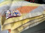 Toffe vintage wollen deken in heldere kleuren, Huis en Inrichting, Woonaccessoires | Plaids en Woondekens, Ophalen of Verzenden