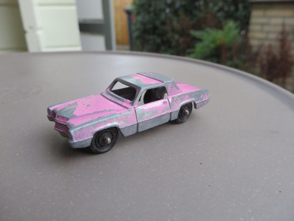 Tootsie Toy Cadillac Eldorado roze, Ophalen of Verzenden, Gebruikt, Auto
