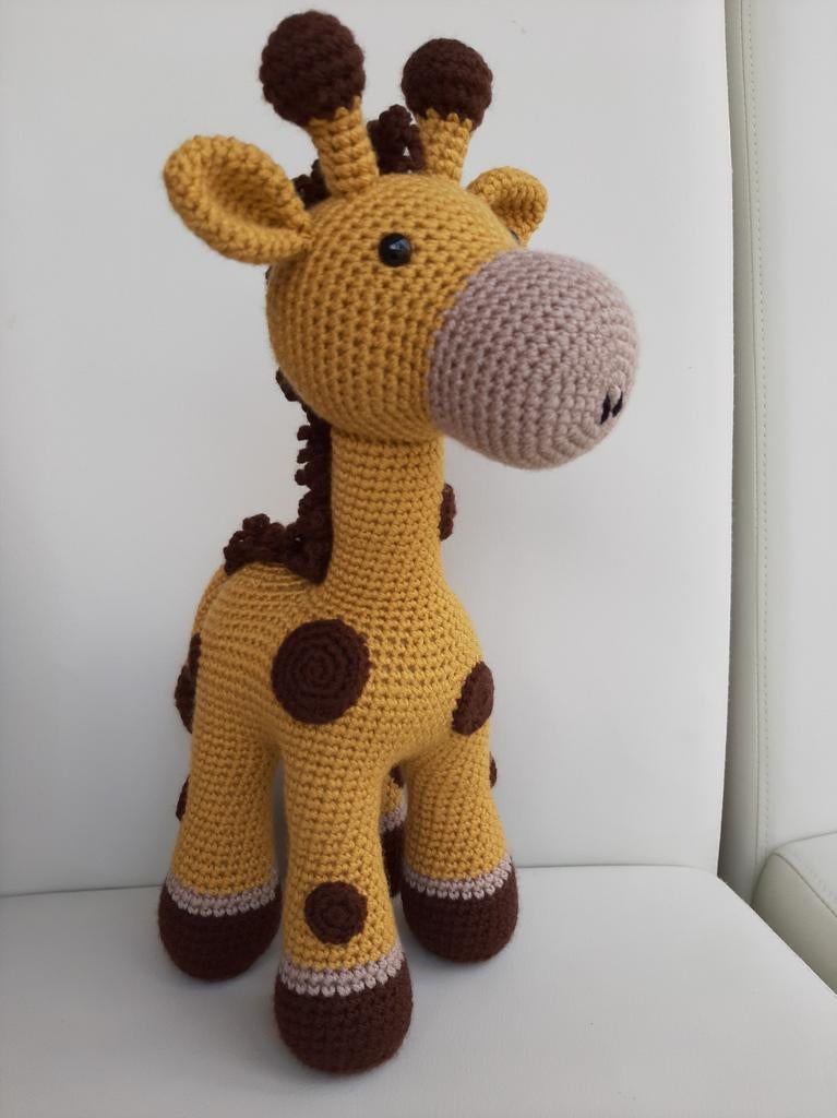 Gehaakte giraf, Verzenden, Nieuw, Haken, Overige typen