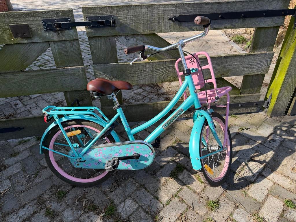 Popal Meisjesfiets 20 inch, Fietsen en Brommers, Ophalen, Gebruikt, 20 inch, Handrem