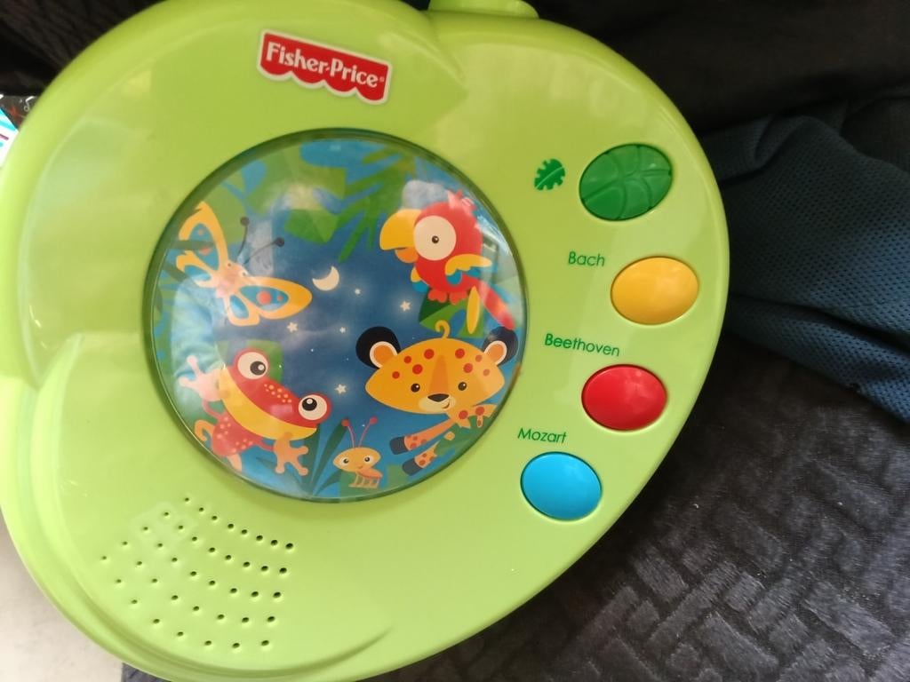 Muziek box, Kinderen en Baby's, Speelgoed | Babyspeelgoed, Ophalen, Gebruikt, Overige typen, Met licht
