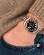 Rolex GMT-Master II 16710 Pepsi, Sieraden, Tassen en Uiterlijk, Horloges | Heren, Ophalen, Staal, Polshorloge, Zo goed als nieuw