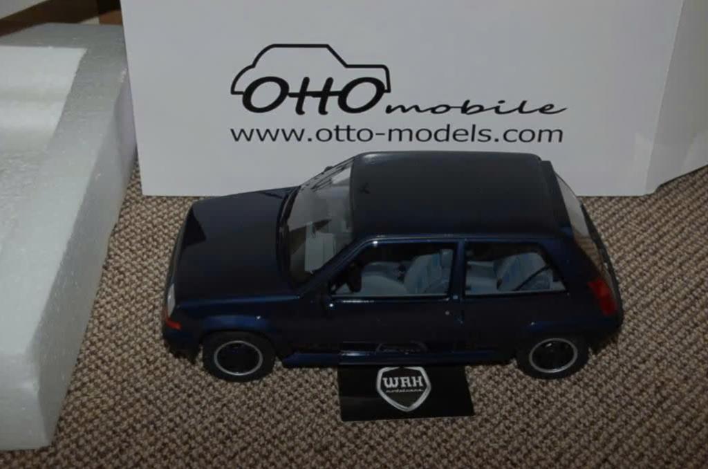 1:12 RENAULT 5 TURBO OREILLE Otto mobile G058 in doos WRH, Hobby en Vrije tijd, Modelauto's | 1:5 tot 1:12, Verzenden, Zo goed als nieuw