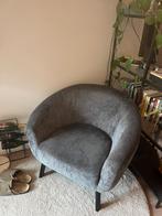 Leenbakker Rosaly fauteuil grijs, Huis en Inrichting, Fauteuils, Ophalen, Minder dan 75 cm, Zo goed als nieuw, 75 tot 100 cm