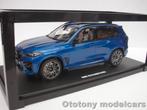 Bmw X5 M Competition 2023 Blauw Metallic 1/18 GT Spirit, Ophalen of Verzenden, Nieuw, Auto, Overige merken