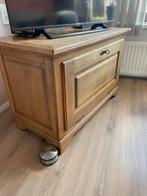 Eiken tv meubel, Ophalen, 100 tot 150 cm, Zo goed als nieuw, Minder dan 100 cm