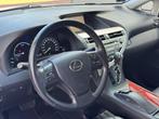 Lexus RX 450h Pearl-white/Zwart leder LED, Auto's, Automaat, Euro 5, Gebruikt, Wit