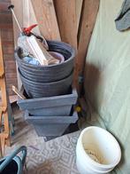 Bloempotten, Ophalen, Gebruikt, Rond, Aardewerk