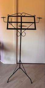 Muziekstandaard van ijzer, Ophalen, Gebruikt, Muziekstandaard