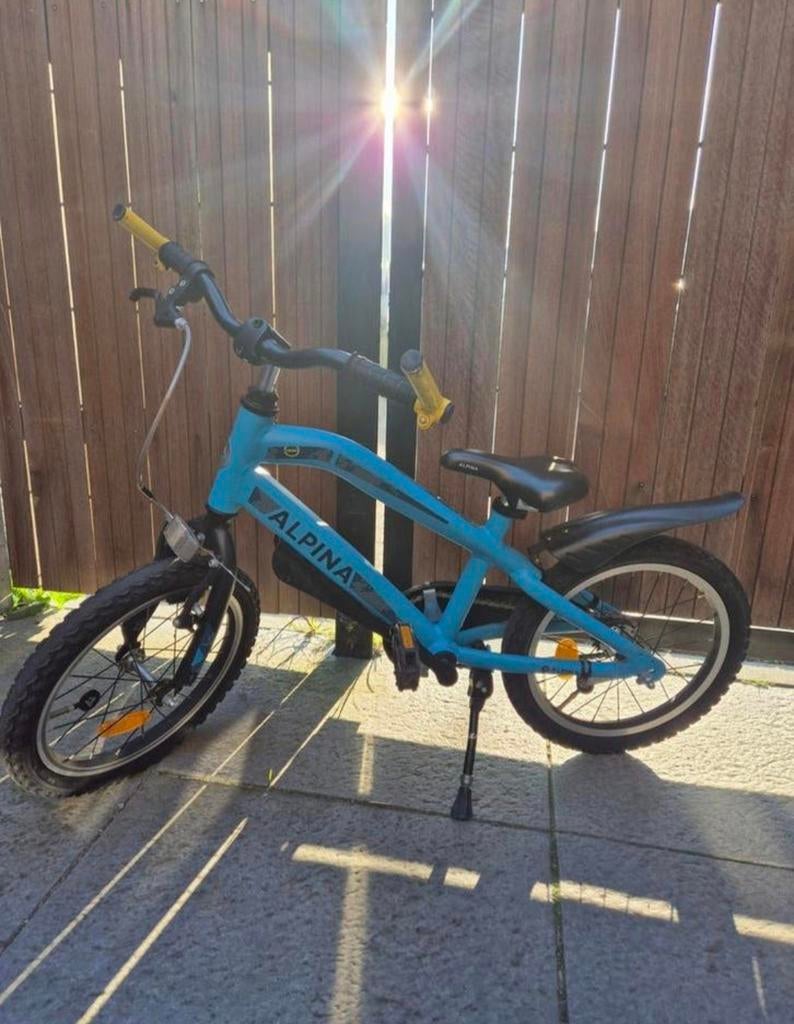 Alpina Trial jongensfiets 16 inch, Fietsen en Brommers, Fietsen | Jongens, Ophalen, Gebruikt, 16 inch, Alpina