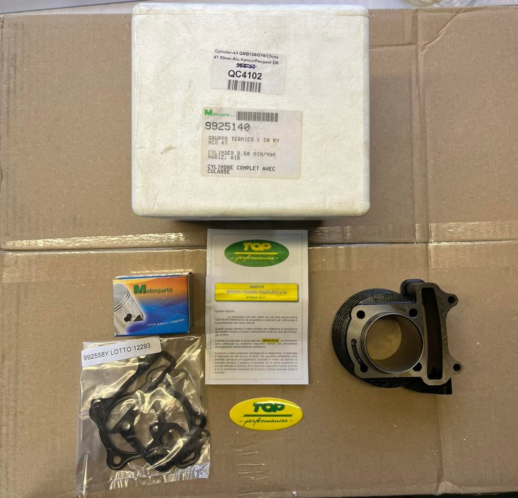 Top Performance 81cc cilinderkit nieuw (O.a Kymco), Fietsen en Brommers, Brommeronderdelen | Scooters, Ophalen, Nieuw