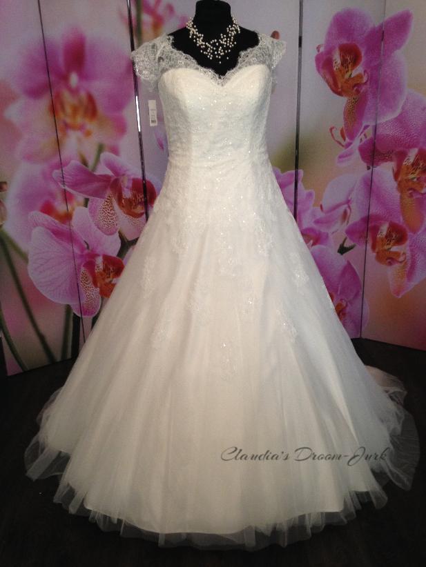 Nieuw maat 50/ 52 KARA Plussize, Kleding | Dames, Trouwjurk, Overige kleuren, Nieuw, Ophalen of Verzenden